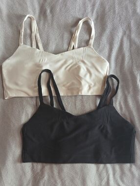 2 Target All In Motion Everyday Soft Light Support Strappy Sports Bras LARGE